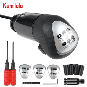 Volant de course Kamilolo avec levier de vitesses et frein à main pour Logitech G27 G29 G920 PC filaire en alliage d'aluminium - Product Image 1