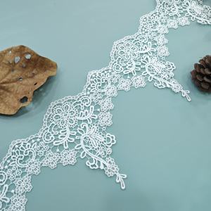 Dentelle soluble dans l'eau en gros pour textiles de maison, accessoires de dentelle multicolores pour la couture, garniture en dentelle de polyester, articles de mode de Dubaï - Product Image 6