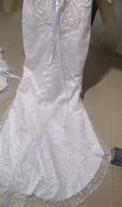 2023 арабский Дубай великолепное свадебное платье с длинным рукавом Русалка кружевные аппликации съемные Свадебные платья - Product Image 4