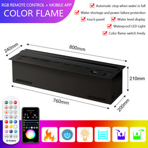 Smart Steam LED Flame TV Stand <span class=keywords><strong>Chimenea</strong></span> decorativa Garantía de 5 años <span class=keywords><strong>Chimenea</strong></span> eléctrica 3D de agua automática silenciosa - Product Image 3