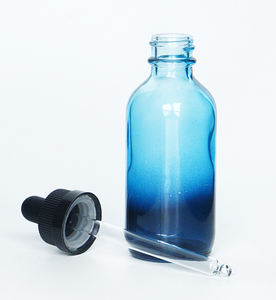 Bouteilles d'huile cosmétiques de luxe flacons de pompe en verre ambré plat pour huiles essentielles de parfum marque personnalisée disponible - Product Image 6