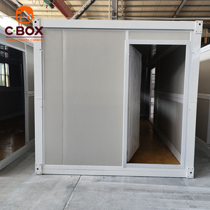 บ้านสำเร็จรูป Cbox เป็นมิตรกับสิ่งแวดล้อม สำนักงานเคลื่อนที่ บ้านขนาดเล็ก คลินิกแบบโมดูล ห้องนอนแคปซูล บ้านคอนเทนเนอร์พับได้ - Product Image 4