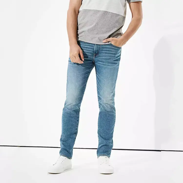 קוריאה כותנה ג 'ינס ג' וקר Shapewear ג 'ינס ג' ינס אלסטיים ג 'ינס גנט