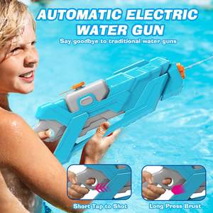 Электрический водяной пистолет, 650CC, автоматический распылитель для взрослых, для детей, супер-водяной пистолет, Мощный водяной бластер, с диапазоном до 32 футов - Product Image 5