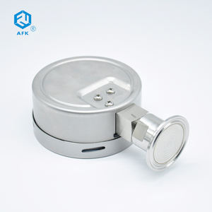 उच्च परिशुद्धता जंग प्रतिरोध डायाफ्राम दबाव नापने का यंत्र सभी स्टेनलेस स्टील सील सेनेटरी डायाफ्राम - Product Image 5