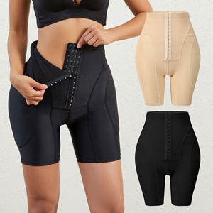 8013 # femmes contrôle culotte rembourré faux cul hanche rehausseur butin bout à bout cuisse tondeuse Shapewear pantalon - Product Image 2