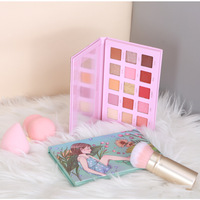 Palette d'Emballage de Maquillage Magnétique Cheval 3D Version Rose Palette Vide de Fard à Paupières en Papier Cosmétique Personnalisé