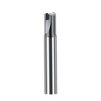 Fraise diamantée personnalisable PCD deux cannelures mèches de routeur outils de fraise en bout cnc pour alliage de cuivre en aluminium Graphite