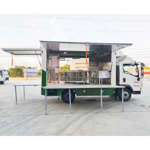 Elektrische Mobiele Fast <span class=keywords><strong>Food</strong></span> Truck Nieuwe Energie Voertuig <span class=keywords><strong>Food</strong></span> Kar Aanhangwagen Voor Ijs & Hotdog Verkoop - Product Image 3