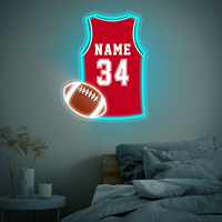 Enseigne néon personnalisée Neonawall - Décoration murale imprimée UV sur mesure - Lumière LED à intensité variable - Alimentation USB - Garantie de 2 ans - Classement IP65