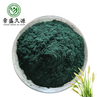 Poudre de jus d'herbe d'orge jeune en vrac pour fabricants, qualité alimentaire, extrait végétal 100% pur