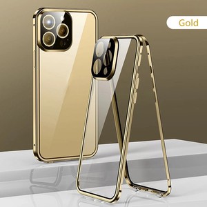 <span class=keywords><strong>Cover</strong></span> per Telefono in Vetro a Doppia Faccia di Alta Qualità per <span class=keywords><strong>iPhone</strong></span> 17 13 <span class=keywords><strong>12</strong></span> 16 Pro Max 14 15 Plus, Cornice in Metallo, Custodia Anti-Caduta a 360 Gradi - Product Image 6