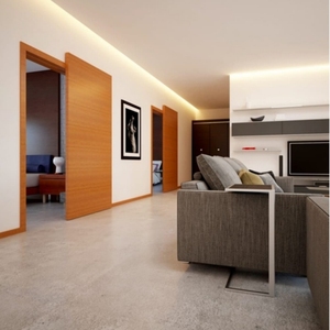 Giấu trượt Barn Door phần cứng hiện đại dễ dàng cài đặt nội thất Wall Mount Hidden theo dõi cán Kit cho không có cửa sàn - Product Image 5