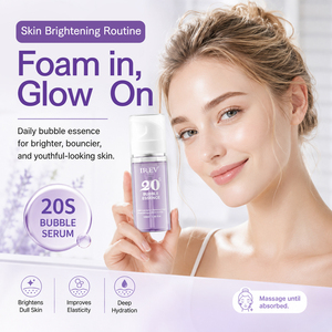 Private Label 20S Bubble Essence <b>Serum</b> 100mL Spontaneous Foaming Of The Upper <b>Face</b> Easy To Absorb Brightening Hydrating <b>Serum</b> - Product Image 2