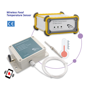 เซ็นเซอร์เตือนภัยแบบไร้สายเซ็นเซอร์วัดอุณหภูมิอาหารแบบไร้สายอัจฉริยะเซ็นเซอร์คุณภาพการป้องกันยา - Product Image 1
