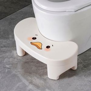 Repose-pieds pour toilettes, tabouret pour toilettes, artefact pour se crouiller aux toilettes, en plastique épaissi, pieds sur le petit tabouret, antidérapant pour enfants, repose-pieds - Product Image 3