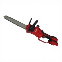 Tronçonneuse sans fil UM 12 pouces, sans balais, 21V, 3Ah, à batterie, avec lubrification automatique, qualité industrielle/bricolage, capacité de coupe 250 mm pour le sciage