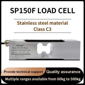 Sp150f trọng lượng tế bào 500kg độ chính xác cao Cân bằng quy mô thép 60kg điểm áp lực không tải lực cảm biến độ chính xác cao - Product Image 3
