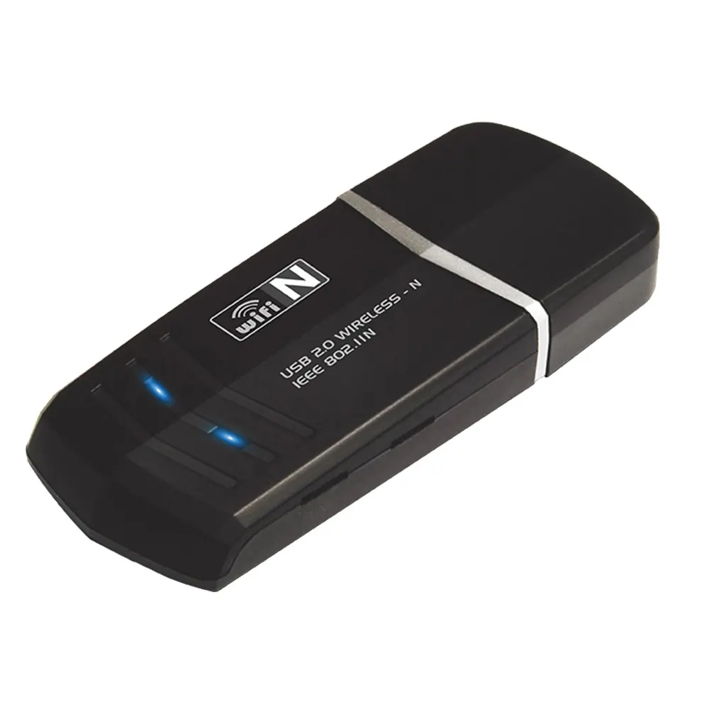 Instars-adaptador inalámbrico USB WiFi, adaptador USB 300 de 2,0 Mbps