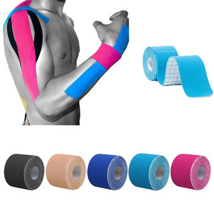 Venta al por mayor rollo estándar elástico deportivo de algodón 5cm <span class=keywords><strong>impermeable</strong></span> deportes músculo <span class=keywords><strong>cinta</strong></span> de kinesiología - Product Image 4