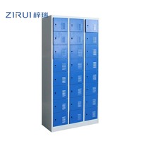 Meilleures ventes : Armoire de rangement métallique à 24 portes pour écoles, bureaux, bibliothèques et dortoirs