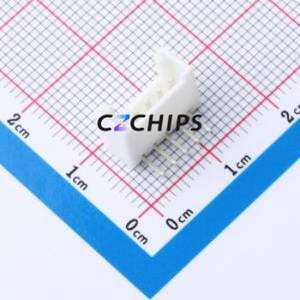 HC-HY2.0-5AW-TW Wire-to-Board Pin Header Bent Lead Through Hole,P=2mm Connector 1x5P 2mm Right Angle Insert HY - Product Image 1