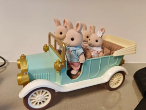 <span class=keywords><strong>Sylvanian</strong></span> Classic Family Vintage <span class=keywords><strong>Car</strong></span> Mini Dollhouse Furniture Blind Collection Toy for Girls Gift - Product Image 4