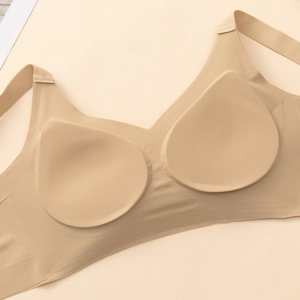 <span class=keywords><strong>Sujetador</strong></span> Deportivo Sin Costuras Push Up Plus Size para Mujer, Suave, Transpirable, con Soporte, Efecto Lifting, Antideslizante, Sensación de Segunda Piel - Product Image 6