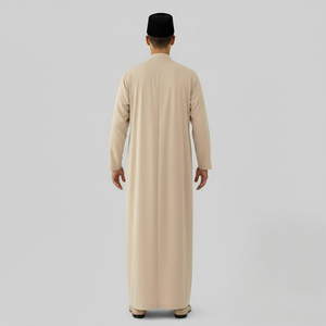 Malaysia Supplier Jubah Women Casual Autumn Knitting Moden Pleated Chest Ironless Kain Sejuk Regular Fit Raya 2025 Ready Stock - Product Image 3