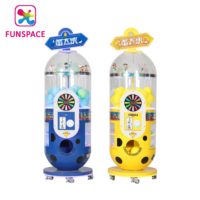 Machine distributrice de capsules de jouets à monnayeur pour centres commerciaux, salles de jeux d'arcade et parcs d'attractions, avec fonction de torsion d'œufs et de vente de jouets en capsules Gachapon