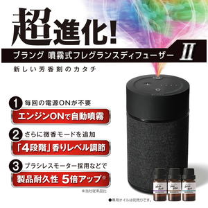 Diffusore d'Aria di Lusso per Auto Alimentato USB, <span class=keywords><strong>Profumo</strong></span> a Lunga Durata, 32 Fragranze, Eliminatore Naturale di Odori di Fumo - Product Image 3