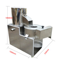 Machine à éplucher et à trancher automatique industrielle pour le lavage des pommes de terre