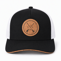 Gorra Trucker de 5 Paneles de Poliéster/Algodón de Alta Calidad con Diseño Personalizado, Transpirable, para Verano, Ciclismo, Deportes al Aire Libre y Béisbol