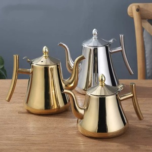 Yuecan Kitchen 1.5L Stainless Steel Coffee <b>Maker</b> With Lid Heat Resistant For <b>Tea</b> And Herbal Brewing - Product Image 2