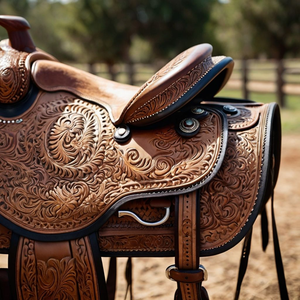 Selles de cheval en cuir occidental de qualité assurée avec siège profond et design personnalisable, durables, à vendre par les exportateurs - Product Image 2
