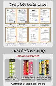 Cuanen Ce Certified Customized <b>Lithium</b> <b>Battery</b> Toy Watch Button Cell <b>Battery</b> Button <b>Battery</b> <b>CR2032</b> - Product Image 5