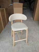 Tabouret de bar carré sans accoudoirs à pieds hauts, bon prix, empilable, robuste, pour restaurant intérieur