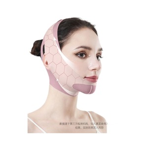 Banda de Levantamiento Facial en V para Contorno Facial - Reductor de Papada y Pliegues Nasolabiales, Gaine Visage Double Menton - Product Image 1