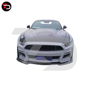 <span class=keywords><strong>Prix</strong></span> de gros 2015-2022 GT500 Large Look avec diffuseur de pare-chocs avant, spoiler, jupes latérales et lèvre pour <span class=keywords><strong>Ford</strong></span> <span class=keywords><strong>Mustang</strong></span> Gen 6 - Product Image 4