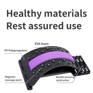 Adjustable Yoga Magic Herniated Disc Magnetic <strong>Therapy</strong> Arched <strong>Back</strong> Lumbar <strong>Stretcher</strong> Magnet Support Posture Massager Brace Machine - Product Image 6