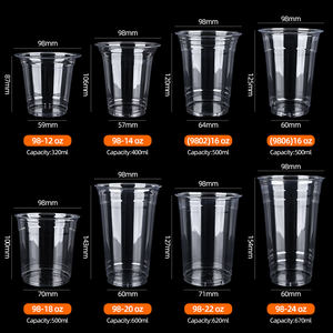 Vasos Desechables de Plástico PET Transparente de 16 oz con Tapa y Logotipo Personalizado para Café Helado, Té de Burbujas y Té Frío de Limón - Product Image 2