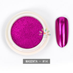 ทนอุณหภูมิสูงสัตว์เลี้ยงโฮโลแกรมเลเซอร์ทองกระจกเล็บลายนูนผงสำหรับเครื่องสำอาง - Product Image 5