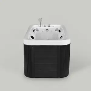 Wholesale 6 person spa hot tub-Single one person Acrylic spa bathtub massage hot tub