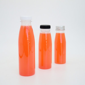 ขวดน้ำพลาสติกเปล่าฝาเกลียว,ขวด PET ใสเครื่องดื่มเย็นๆป้ายโลโก้พิมพ์เอง100มล. 250มล. 350มล. 500มล. 1L - Product Image 5