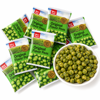 Guisantes Verdes Tostados, Sabor Original, Crujientes, Integrales, Mini, Envasados al Vacío con Nitrógeno, Fabricante al por Mayor, Proveedor OEM
