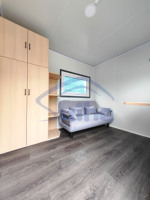 Maison de conteneur de bureau préfabriquée de 13 pieds Maison de conteneur de bureau pour petits espaces de travail