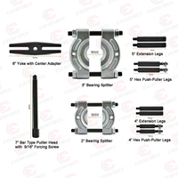 Ensemble d'outils d'extraction de séparateur de roulement manuel en acier EverForce 12 pièces/14 pièces étui rigide pour réparation emballage de boîte de personnalisation OEM