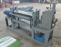 Metall trommel schneid-und Abflachung maschine Fass blech walz maschine Abfall fass schneide maschine