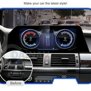 Autoradio 12,3 pouces pour BMW X5 E70 F15 X6 E71 F16 2007-2020 Android 13 Écran tactile GPS Navigation Stéréo Lecteur multimédia - Product Image 4