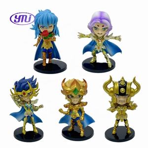 Vente flash Ensemble de 5 styles <span class=keywords><strong>Manga</strong></span> Seiya Figurines Jouets de collection Figurines d'action d'anime - Product Image 1
